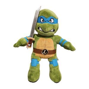 Build A Bear Leonardo Teenage Mutant Ninja Turtles Nickelodeon 2023 With Sword